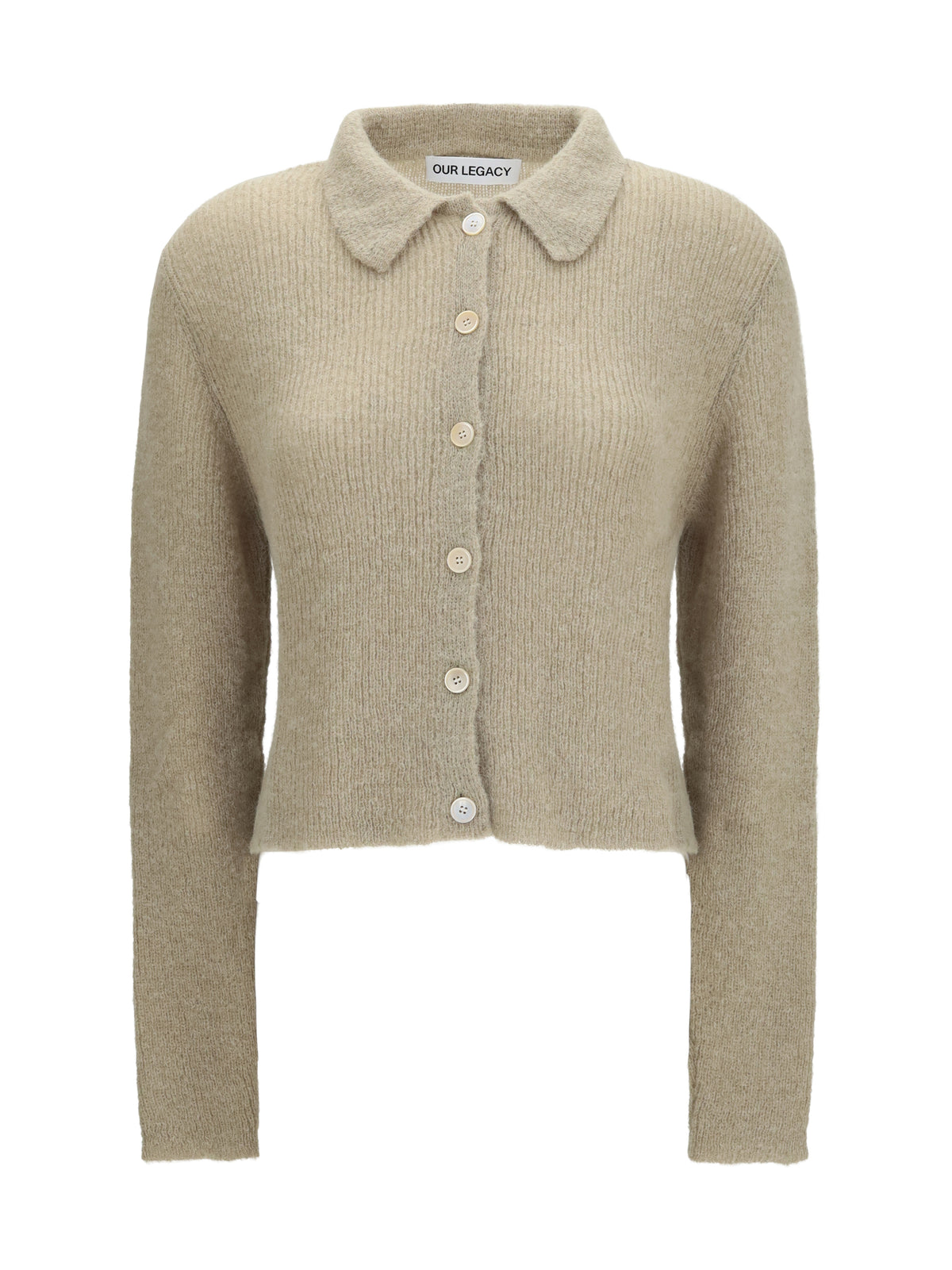 Our Legacy Women Polo Collar Sweater With Buttons