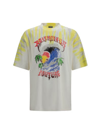 BALENCIAGA Balenciaga Men Extreme Tie Dye T-Shirt