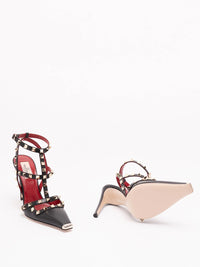 Valentino Garavani Women Rockstud Kidskin Pumps 100Mm
