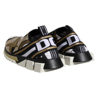 Dolce & Gabbana Multicolor Sorrento Low Top Sneakers Men's Shoes