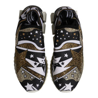Dolce & Gabbana Multicolor Sorrento Low Top Sneakers Men's Shoes