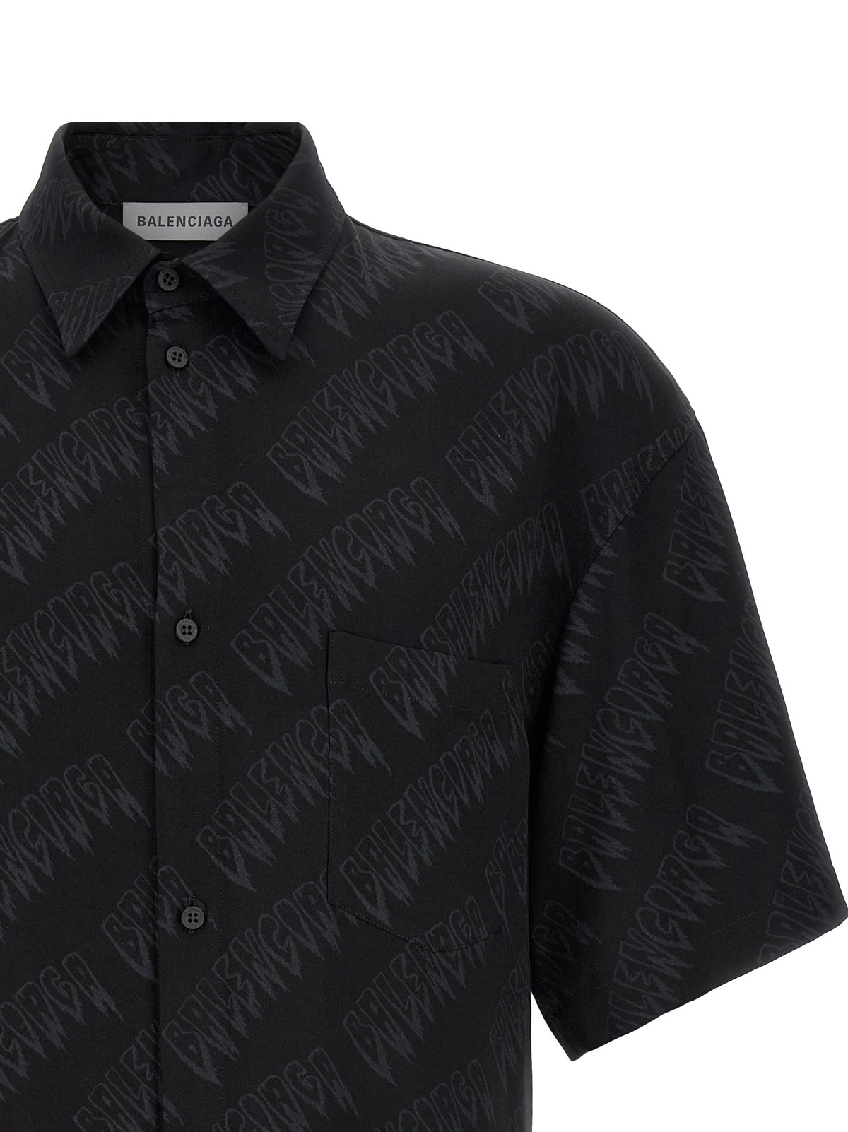 Balenciaga Men Logo Shirt