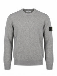 Stone Island Men Textured Stitch Crew Neck