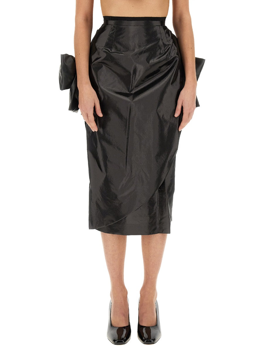 Maison Margiela Women Skirt With Bow