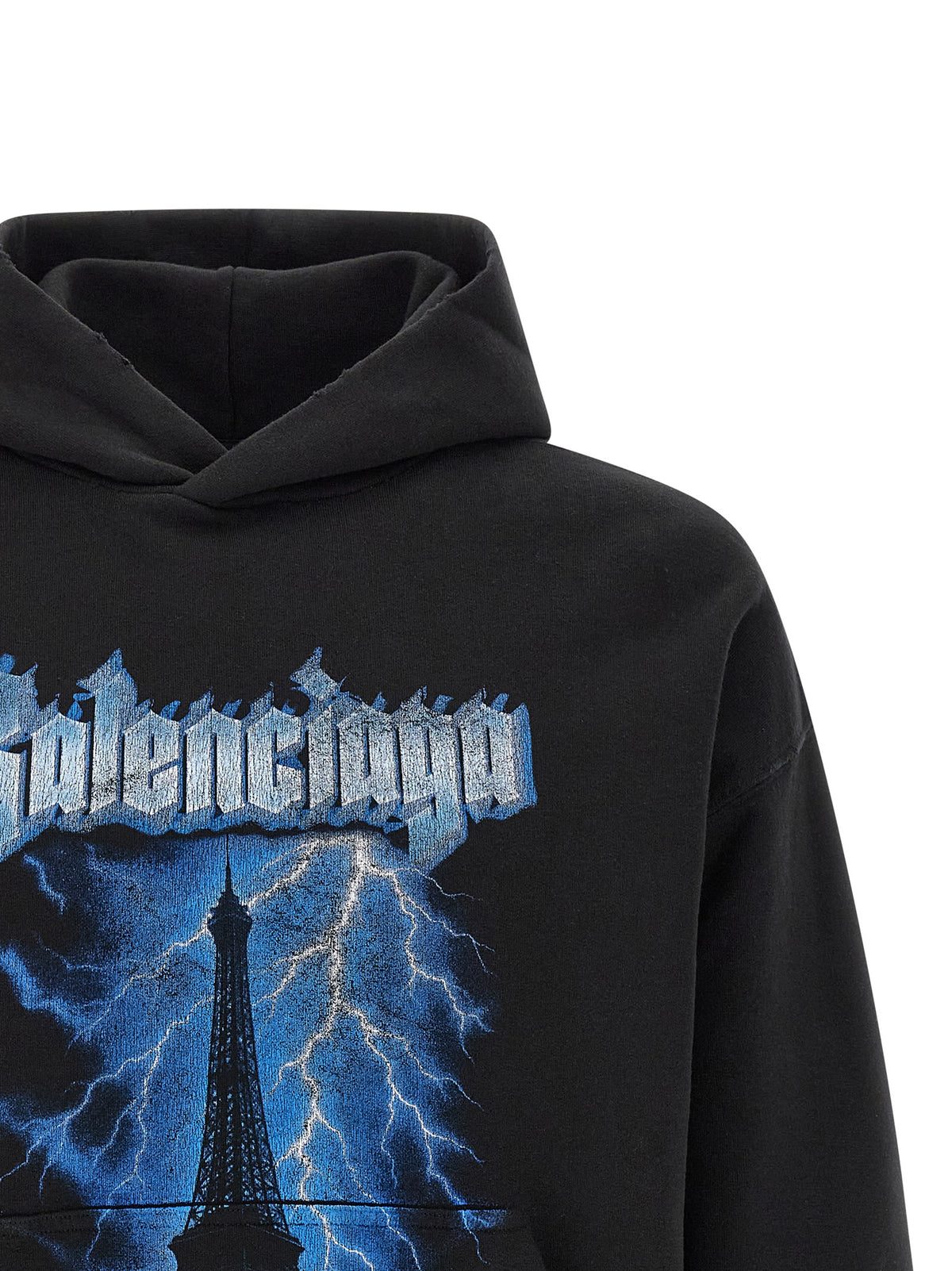 BALENCIAGA Balenciaga Men 'Paris Thunderstorm' Hoodie