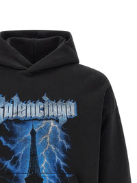 BALENCIAGA Balenciaga Men 'Paris Thunderstorm' Hoodie