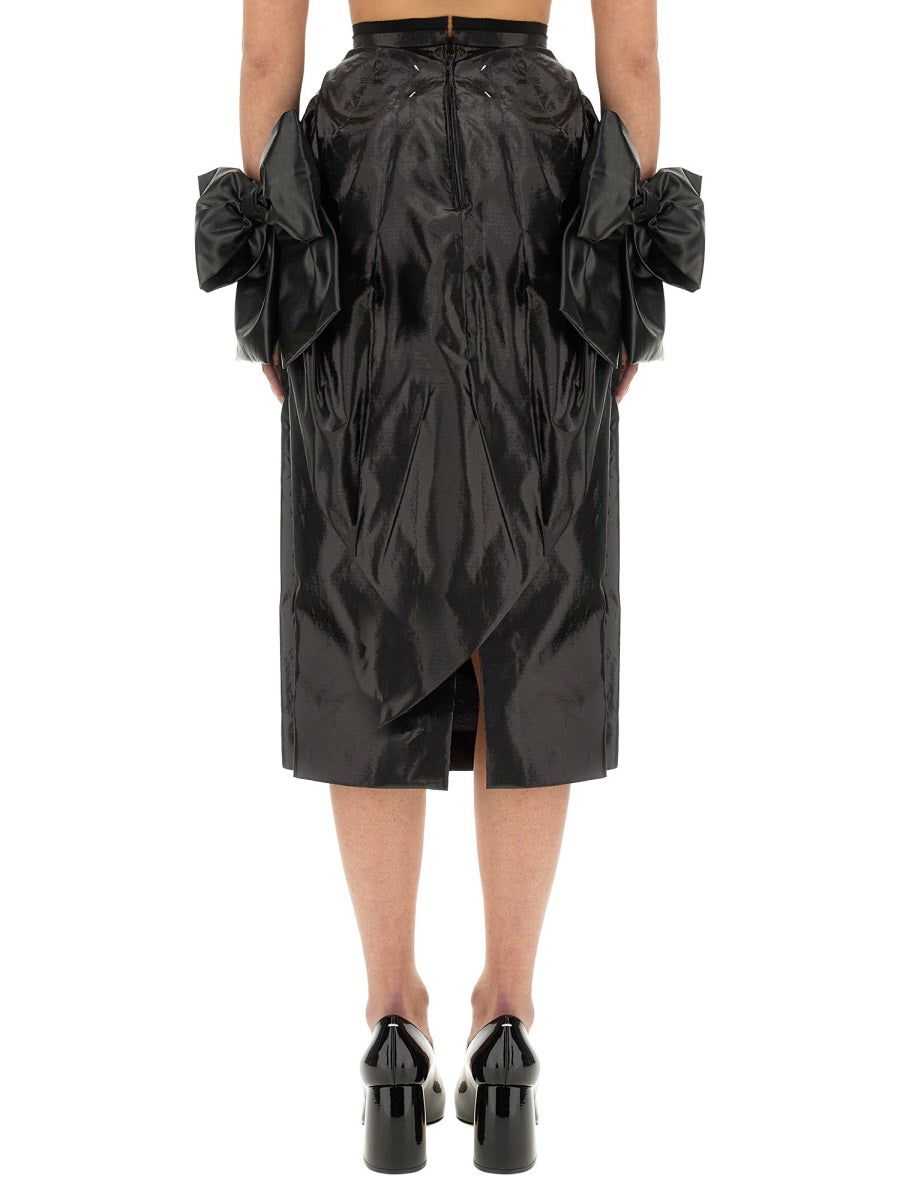 Maison Margiela Women Skirt With Bow