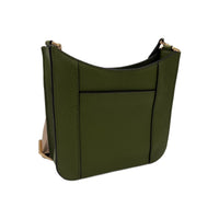 Michael Kors Briley Evergreen Small Pebbled Leather Messenger Bag