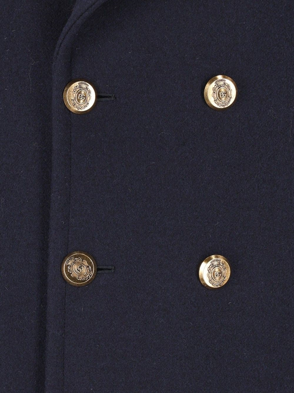 Dolce & Gabbana Men Double-Breasted Coat