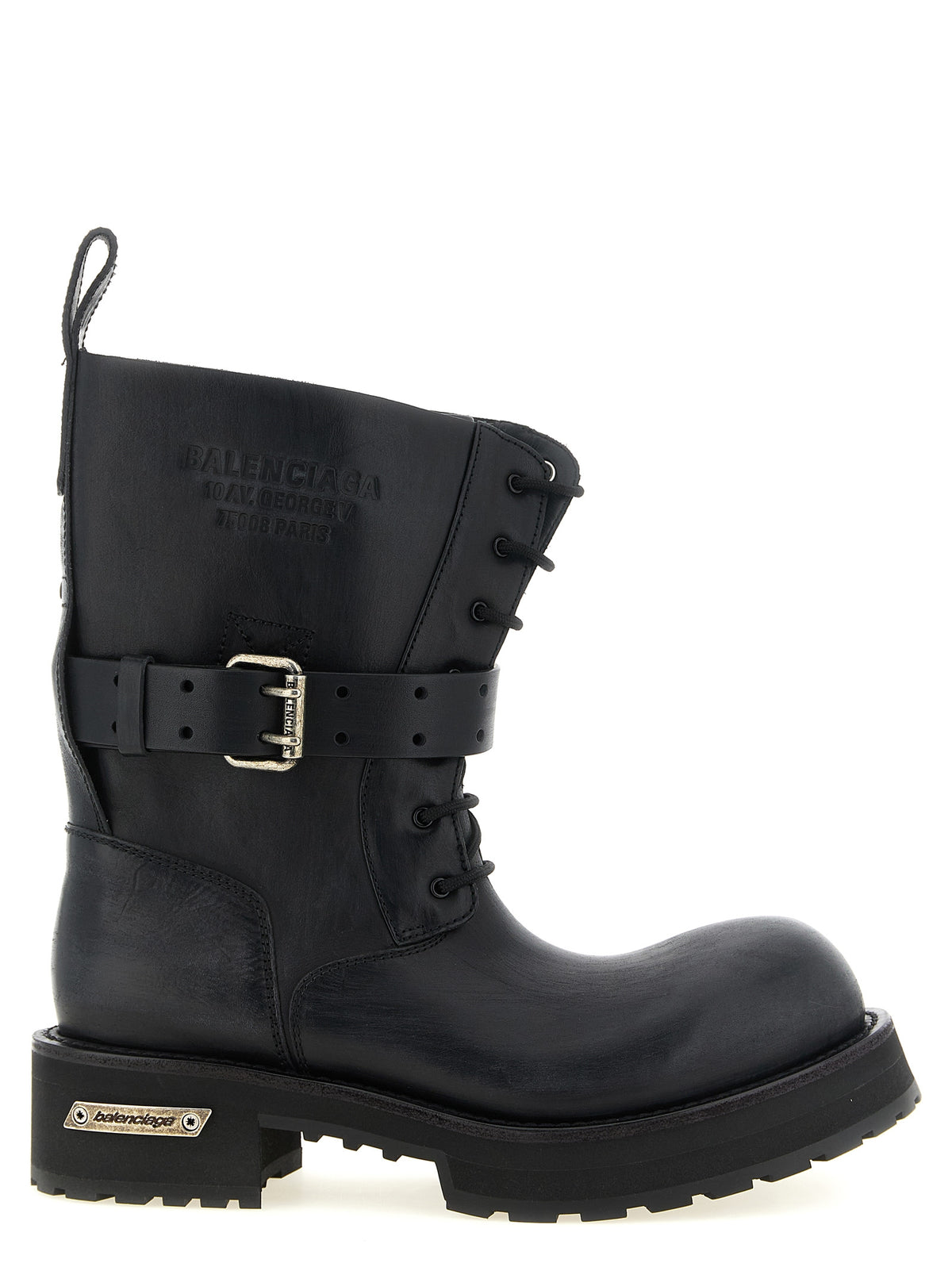 BALENCIAGA Balenciaga Men Venom Lace-Up Boots