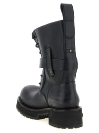 BALENCIAGA Balenciaga Men Venom Lace-Up Boots