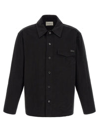 Saint Laurent Men Cotton Overshirt