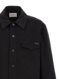 Saint Laurent Men Cotton Overshirt