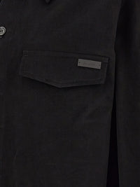 Saint Laurent Men Cotton Overshirt