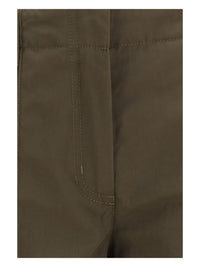 Burberry Women Gabardine Cargo Pants