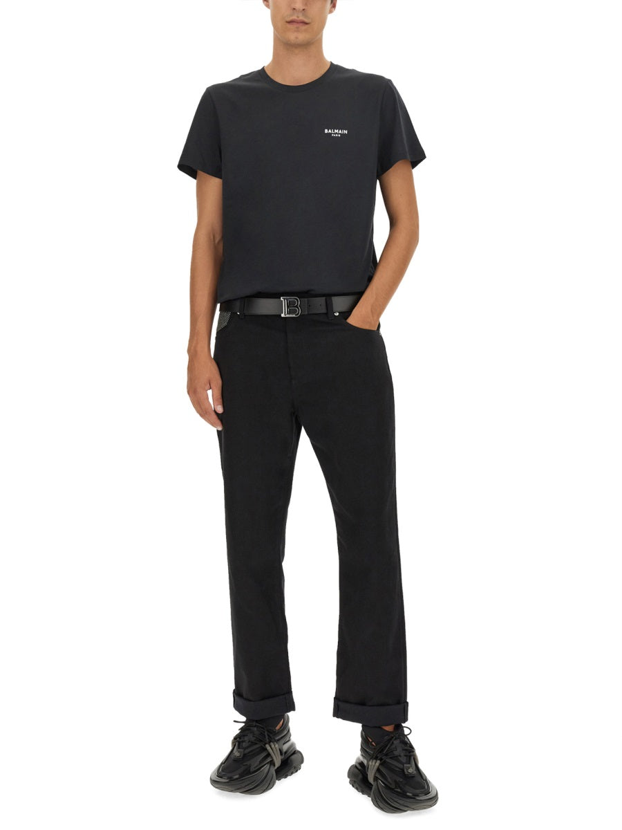 Balmain Men Jeans In Denim