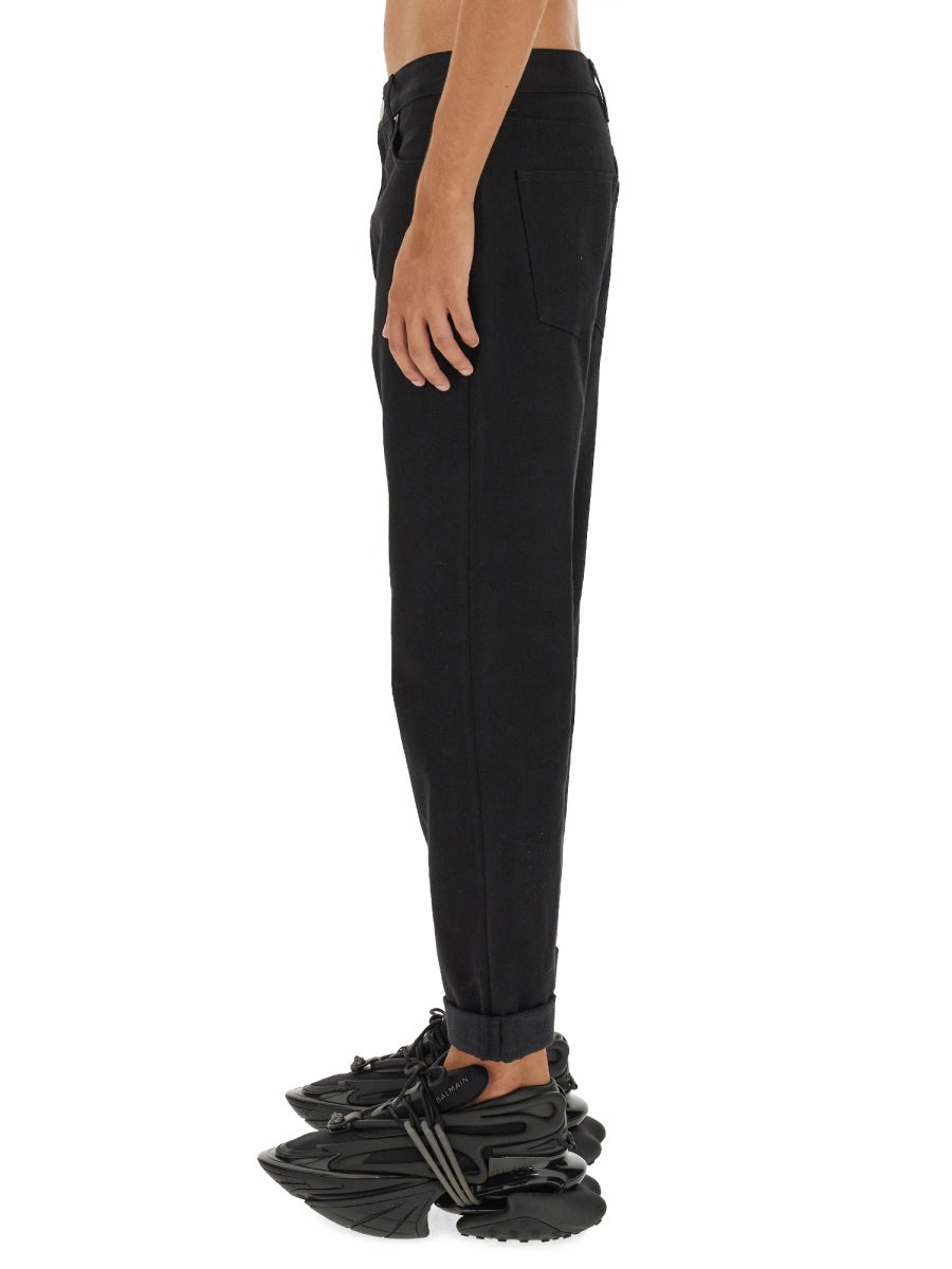 Balmain Men Jeans In Denim