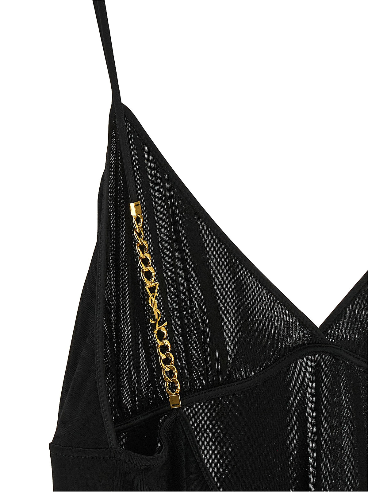 SAINT LAURENT Saint Laurent Women 'Cassandre' Chain Top