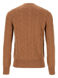 Ami Women Cable-Knit Sweater
