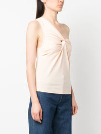 Forte_forte Forte_Forte Women Sand One-Shoulder Top