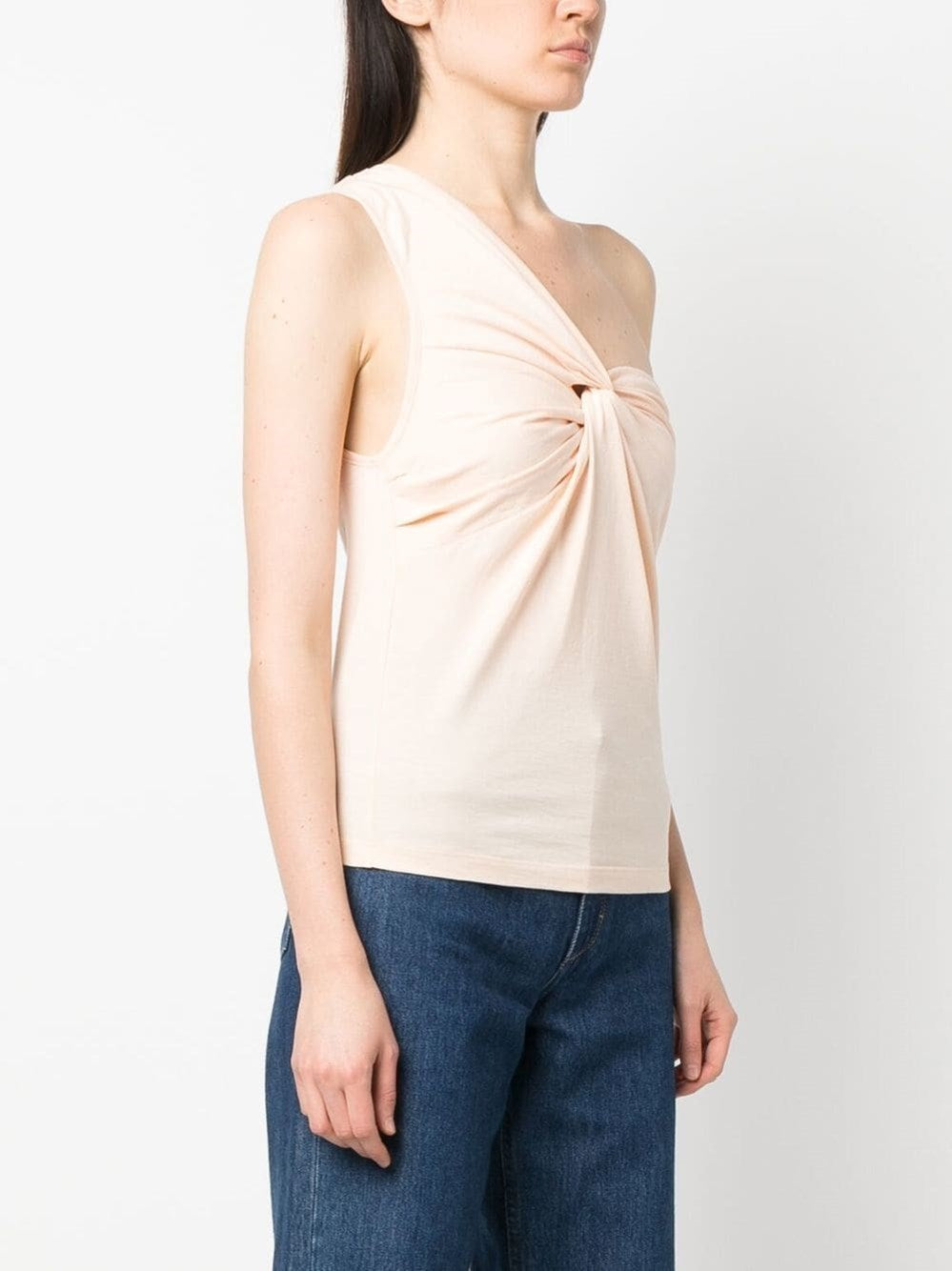 Forte_forte Forte_Forte Women Sand One-Shoulder Top