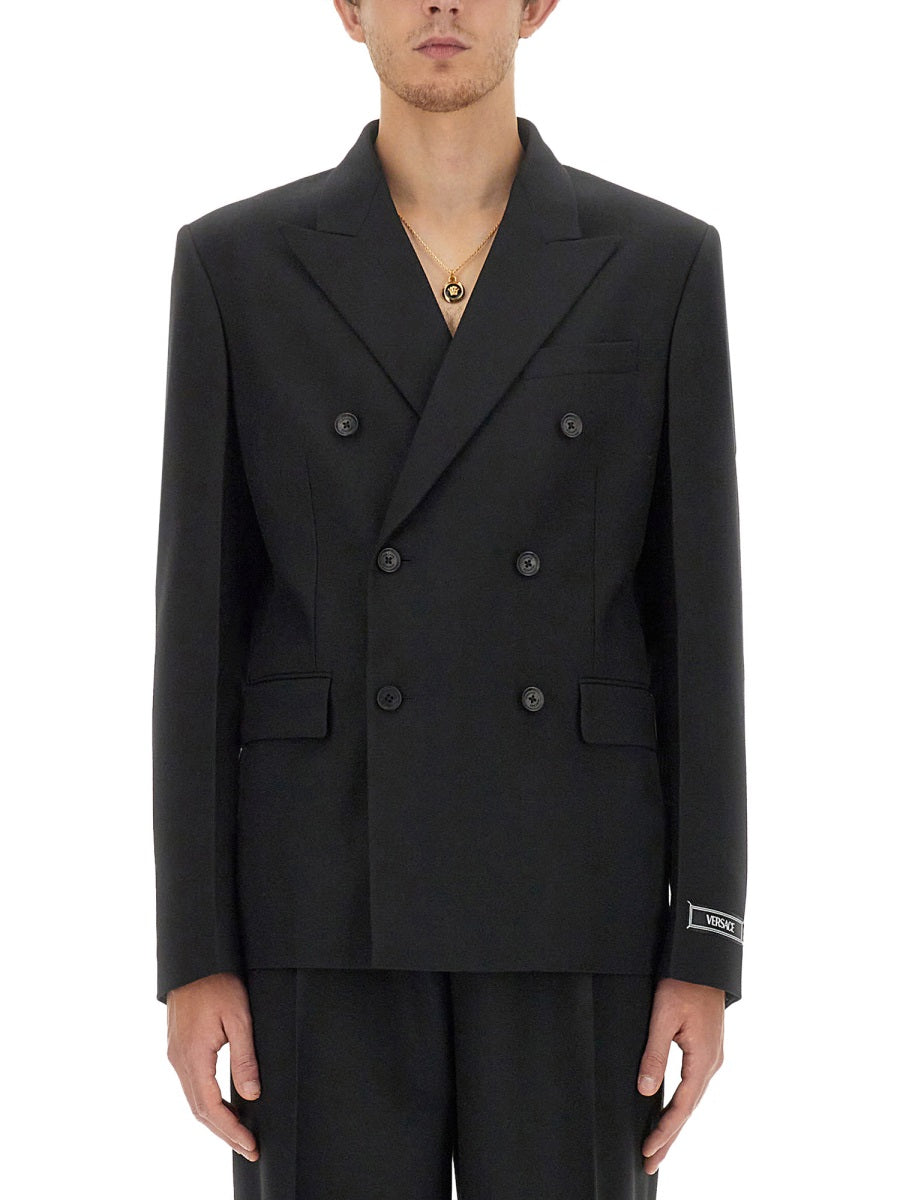 VERSACE Versace Men Double-Breasted Blazer