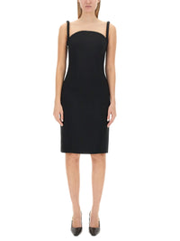 Versace Women Rolled Midi Dress