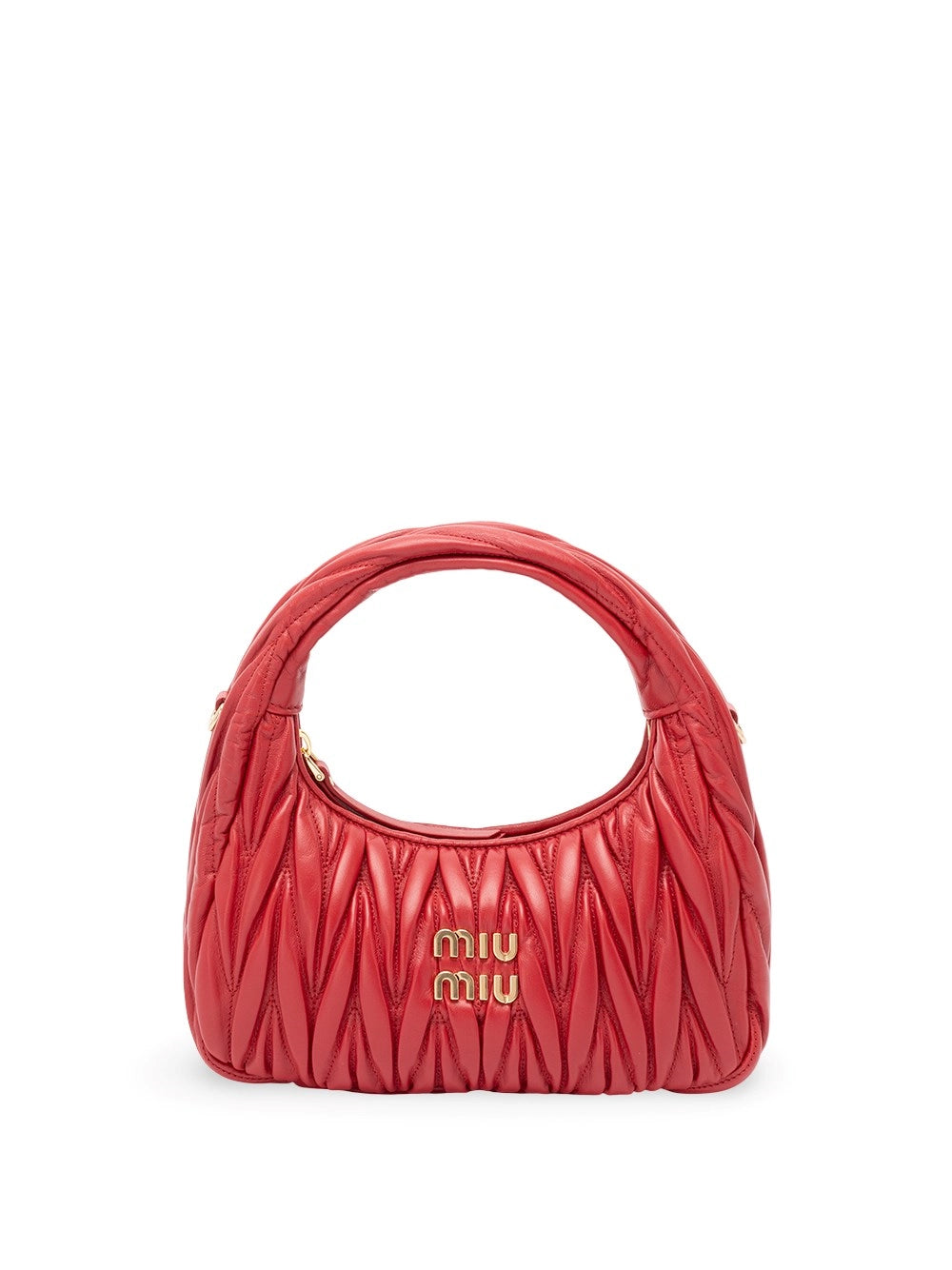 Miu miu Miu Miu Women `Wander` Matelassé Leather Hobo Bag