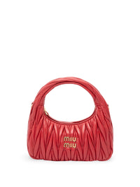 Miu miu Miu Miu Women `Wander` Matelassé Leather Hobo Bag