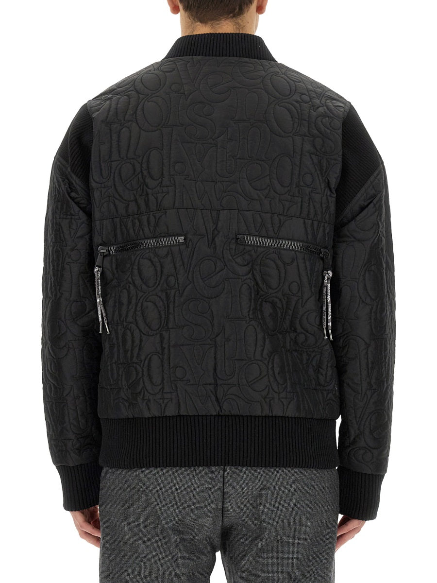 Vivienne Westwood Men Stripped Cyclist" Jacket