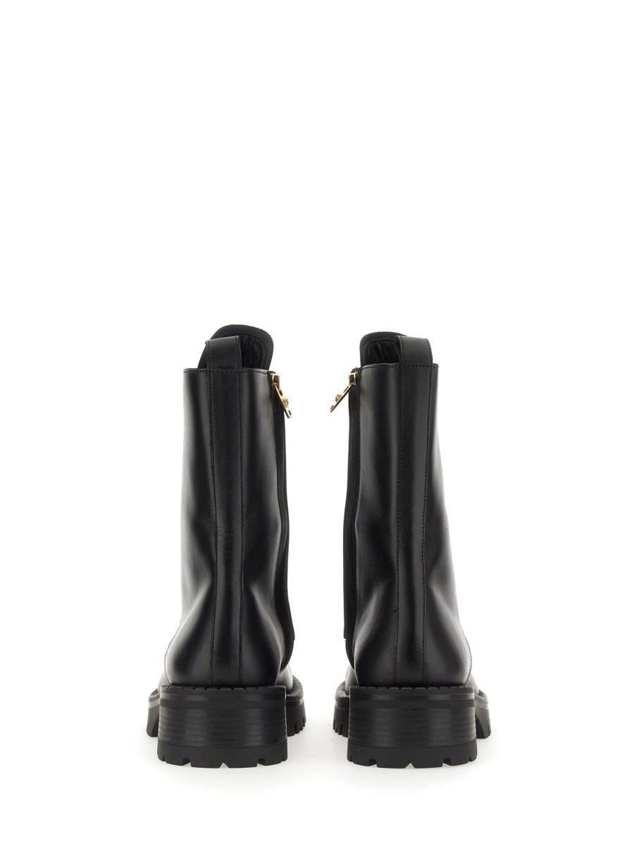 Versace Women Boot With Laces Alia