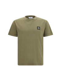 Stone Island Men Logo Patch T-Shirt