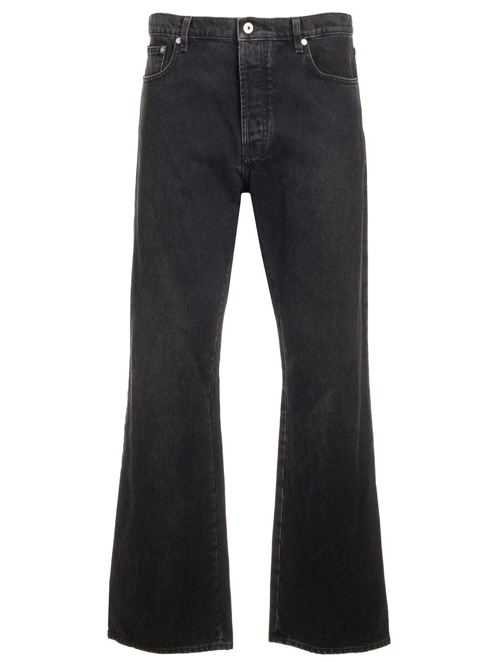 Off-White Men Relaxed Fit "Diag" Jeans