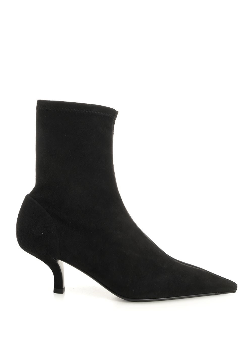 Toteme Women Suede Heeled Boots
