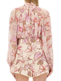 Zimmermann Women Camicia Con Stampa Floreale