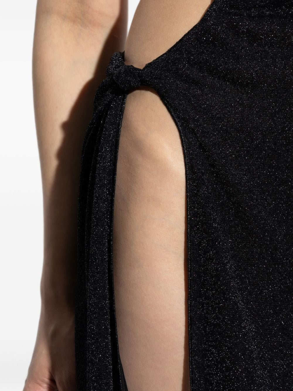 Oseree Women Dress With Lurex Thread Finish