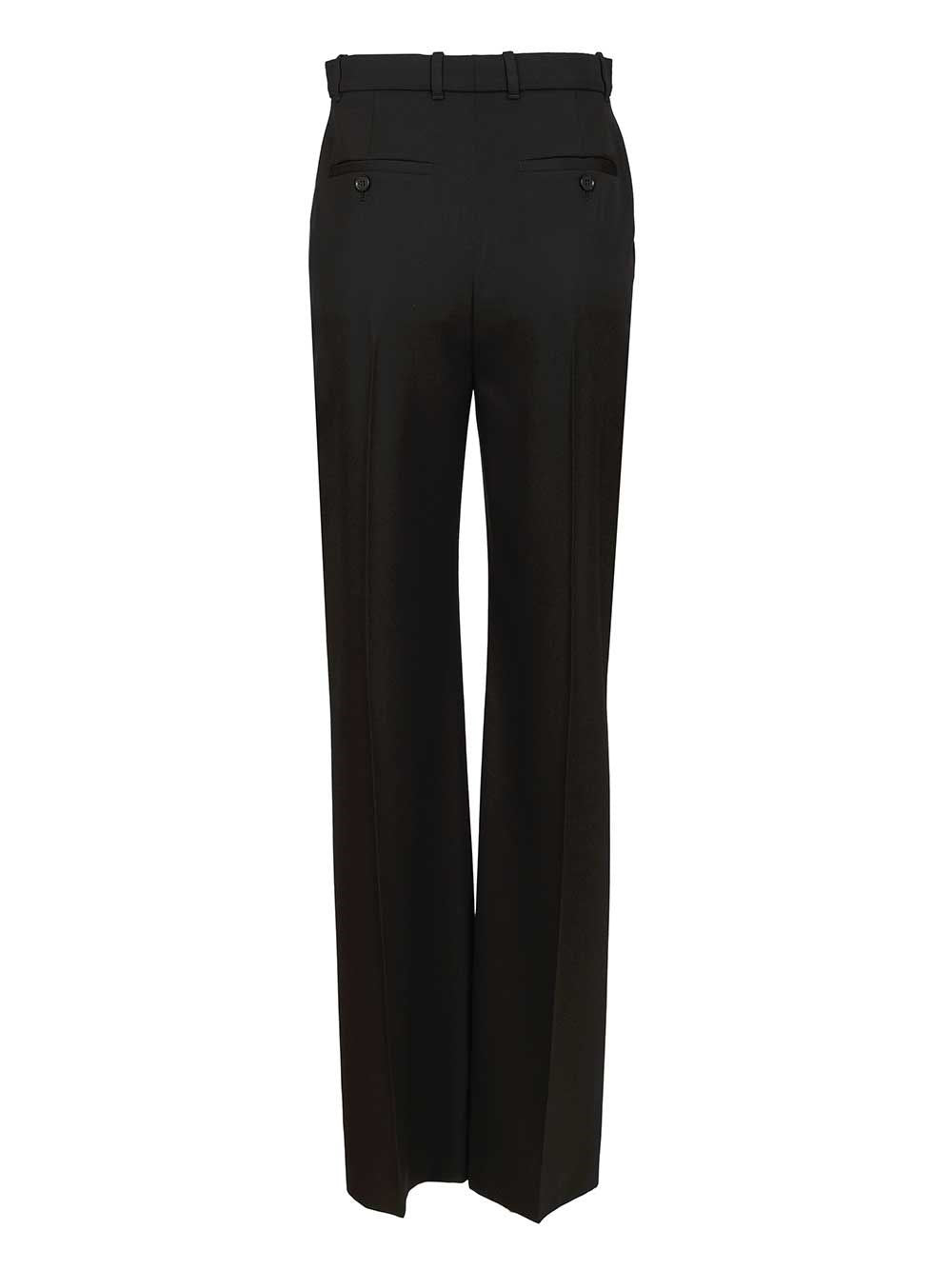 Mcqueen Women Tailored Straight-Leg Trousers