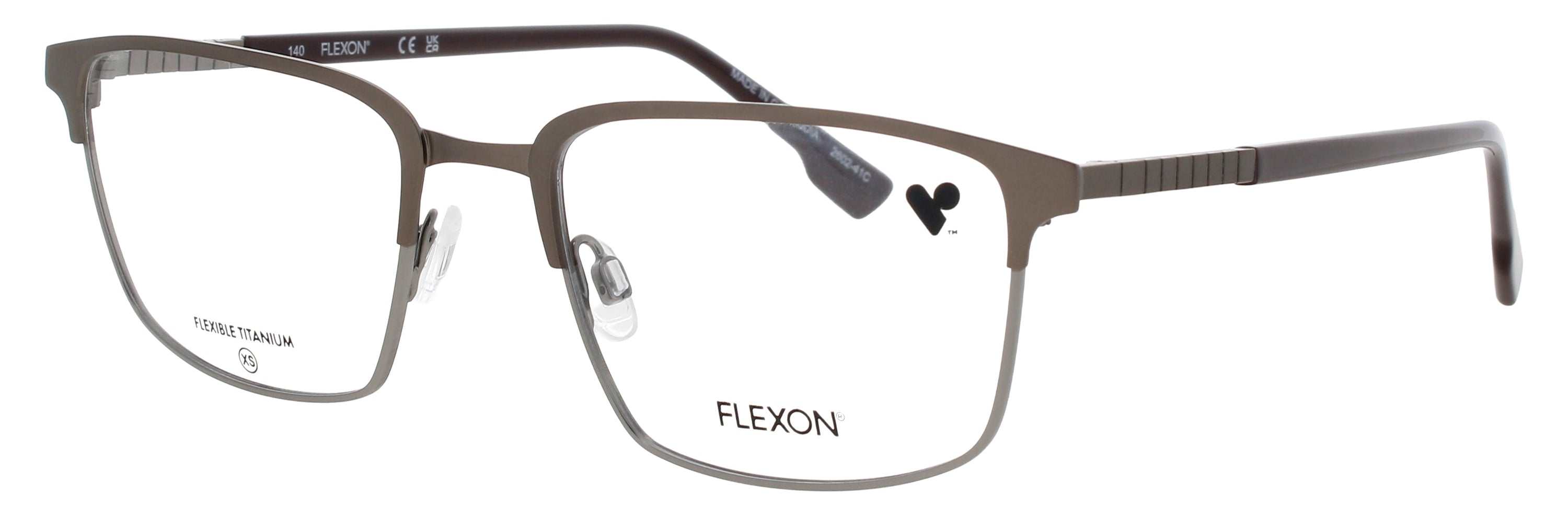 Flexon Flexon Optical Glasses Gunmetal