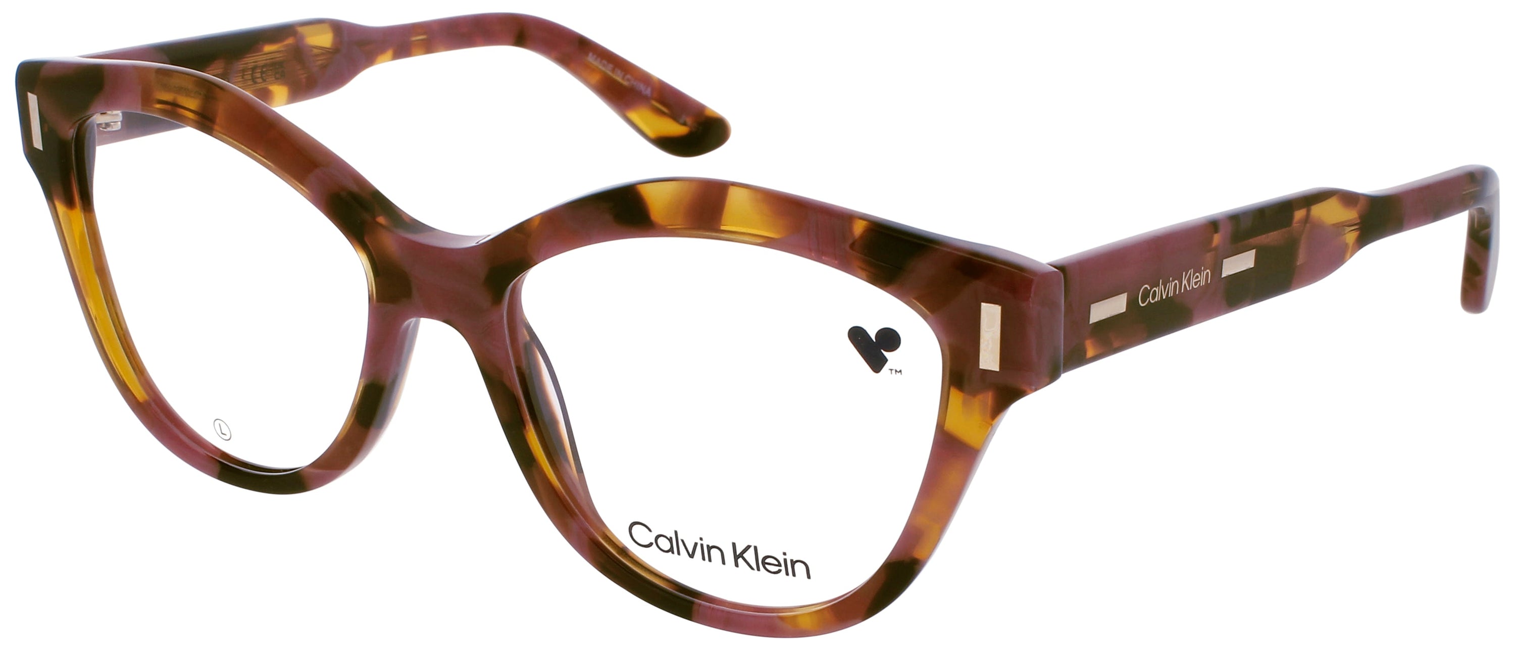 Calvin Klein Calvin Klein Optical Glasses CARAMEL HAVANA