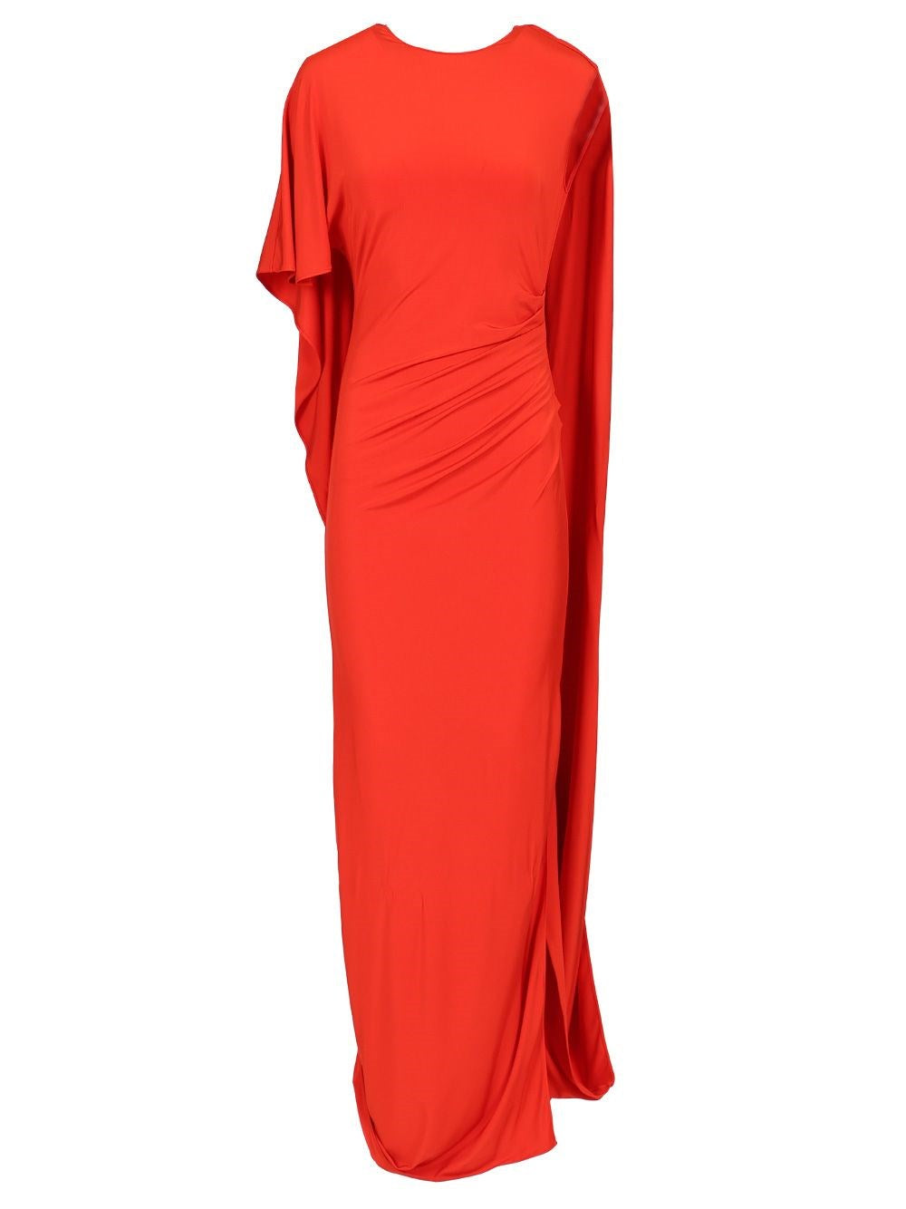 Stella Mccartney Women Asymmetrical Cape Maxi Dress