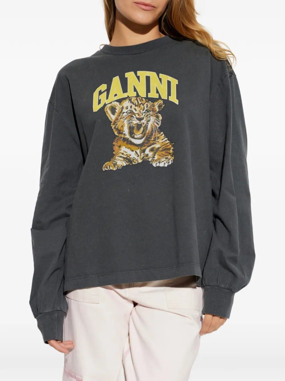 Ganni Ganni Women Long-Sleeved T-Shirt