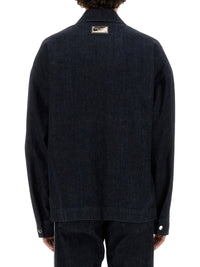 Dolce & Gabbana Men Selvedge Denim Blouson