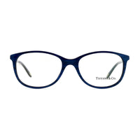 Tiffany & Co. Tiffany & Co. Eyeglasses Square Full Rim, Striped Blue Frame and Clear Demo Lens Lens TF20838159