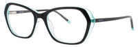 Dkny Dkny Optical Glasses BLACK / AQUA