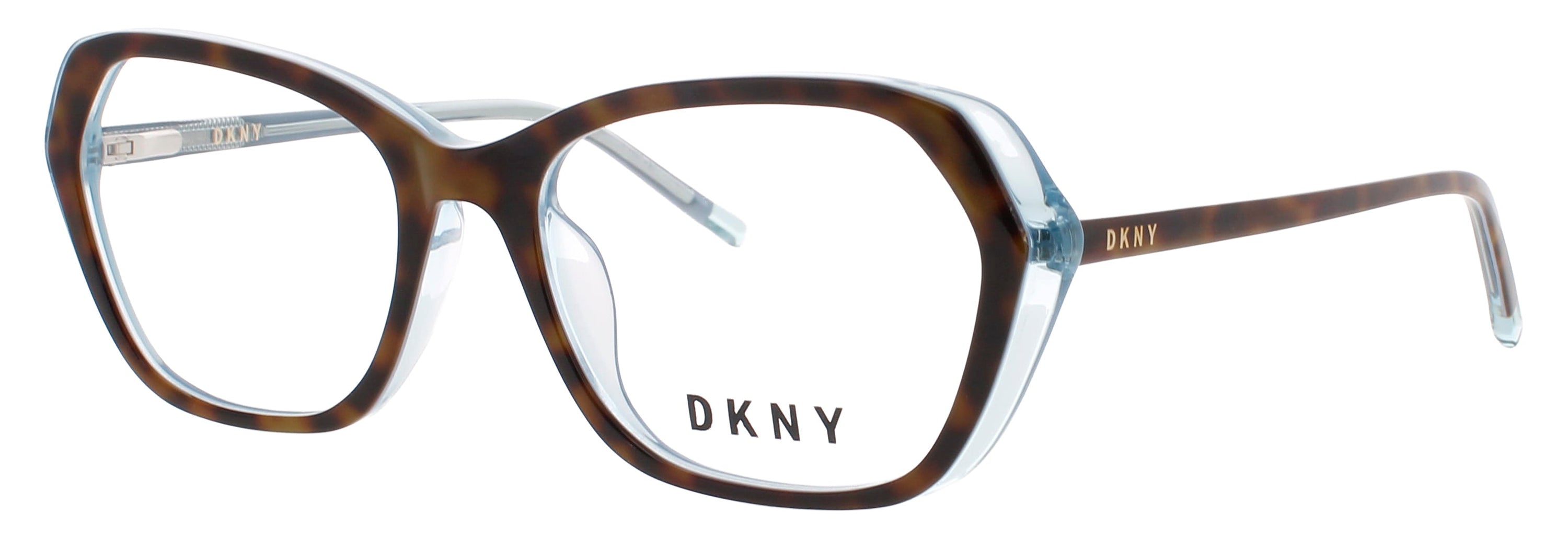 Dkny Dkny Optical Glasses BLACK / AQUA