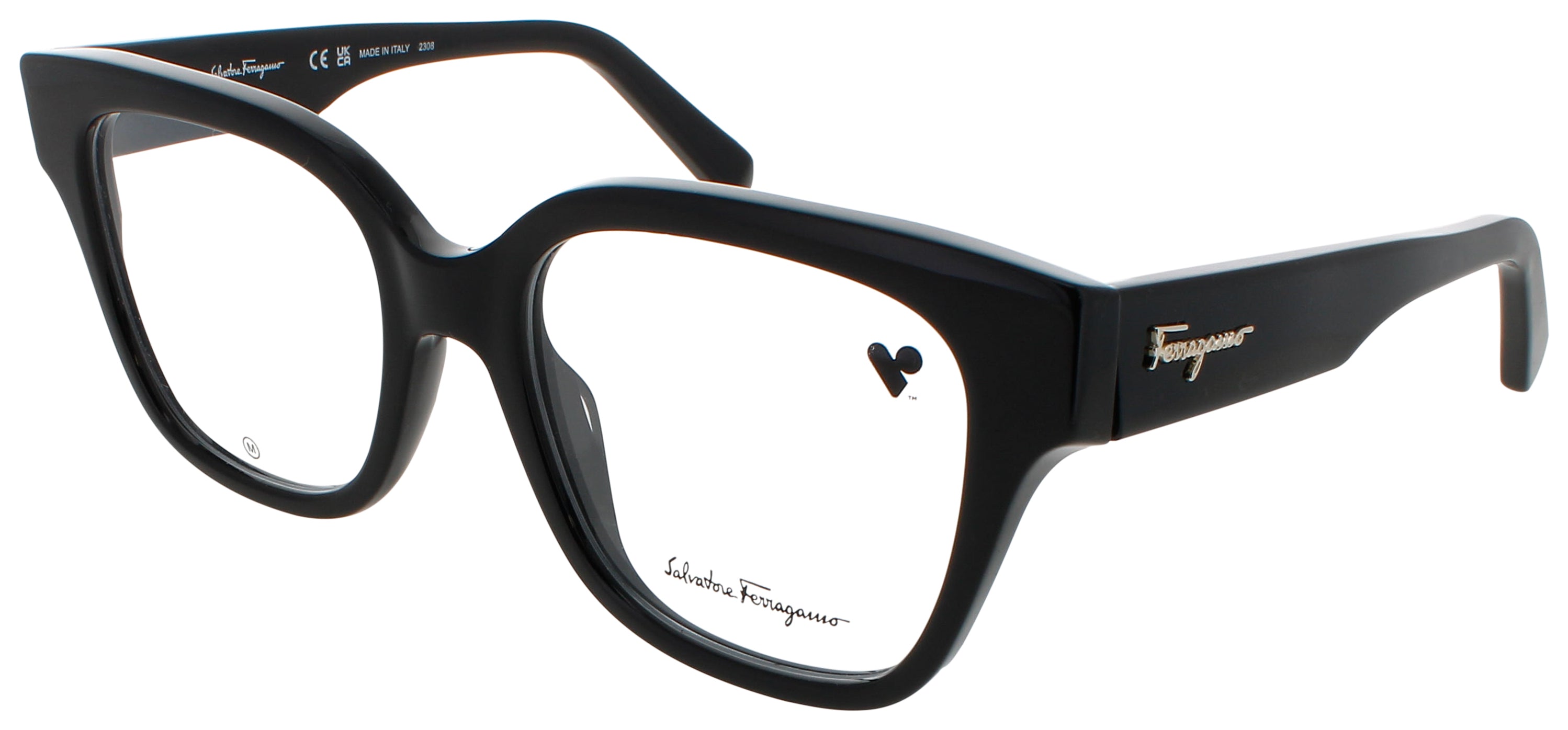 Salvatore Ferragamo Salvatore Ferragamo Optical Glasses Black