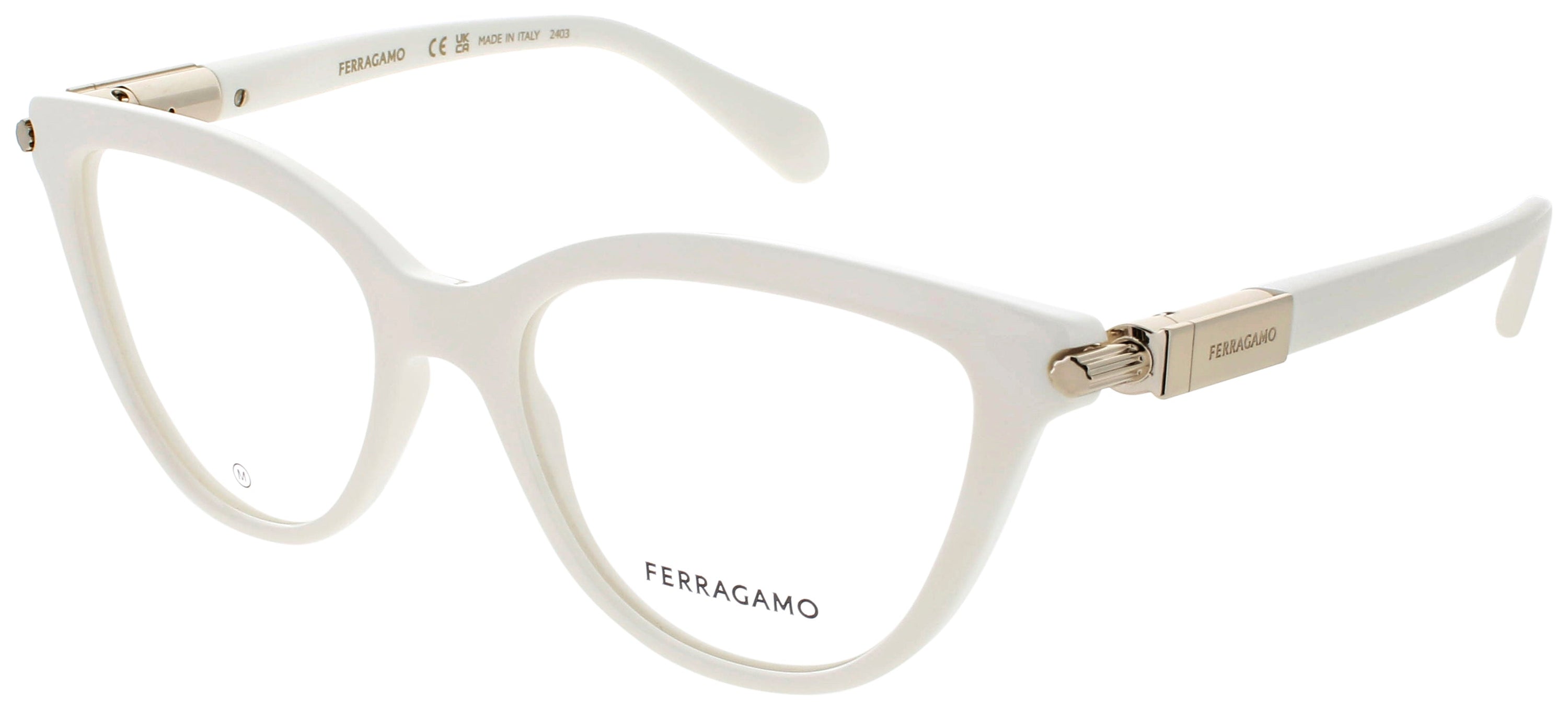 Salvatore Ferragamo Salvatore Ferragamo Optical Glasses IVORY