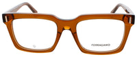 Salvatore Ferragamo Salvatore Ferragamo Optical Glasses Brown