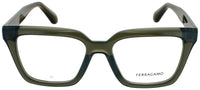 Salvatore Ferragamo Salvatore Ferragamo Optical Glasses TRANSPARENT DARK BROWN