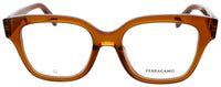 Salvatore Ferragamo Salvatore Ferragamo Optical Glasses TRANSPARENT CARAMEL